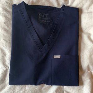 Figs Catarina Scrub Top M